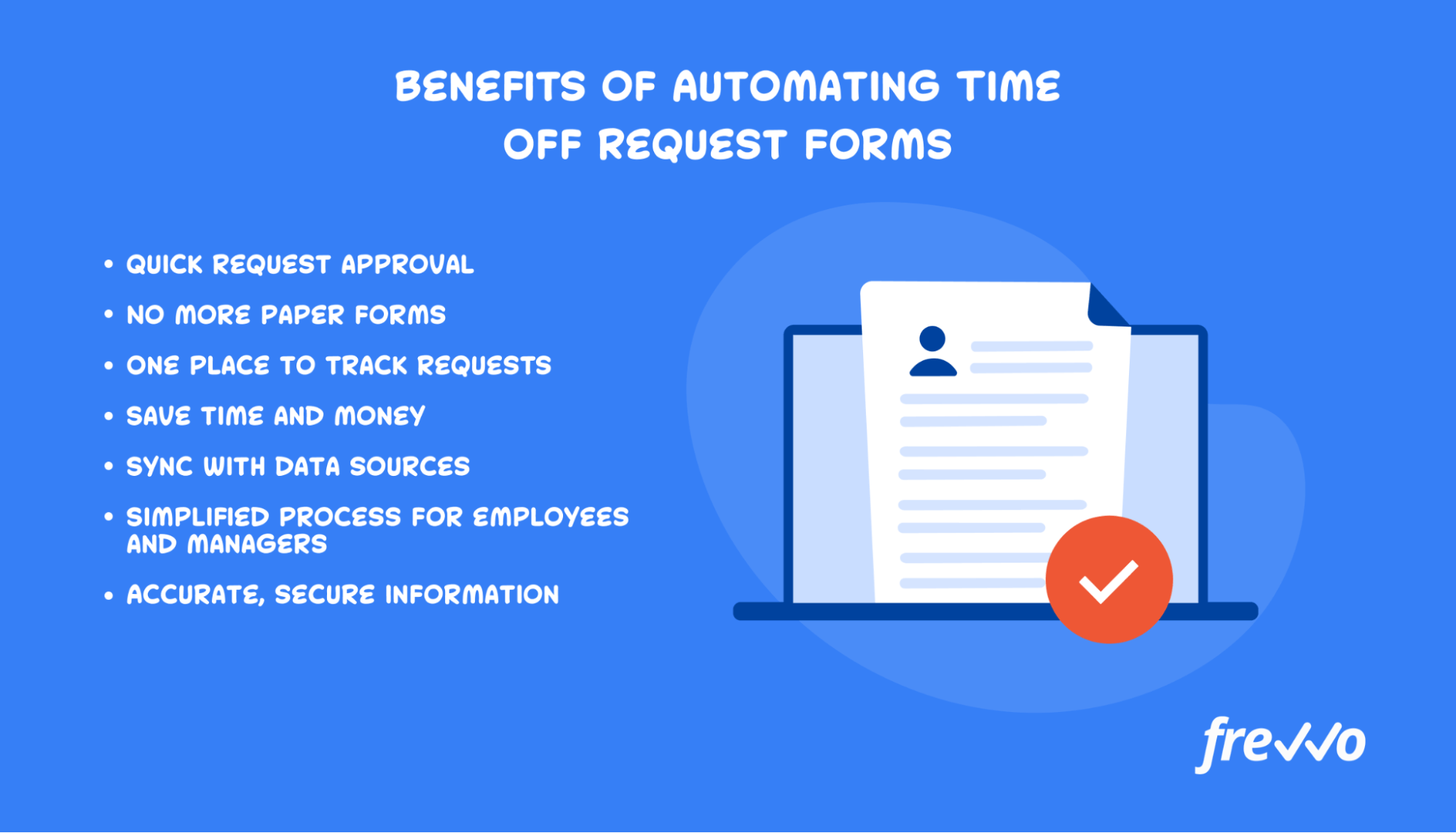 image showing the benefits of time off request forms