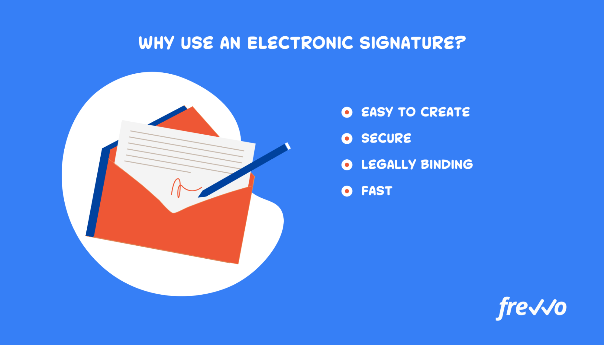 Four reasons to use an electronic signature