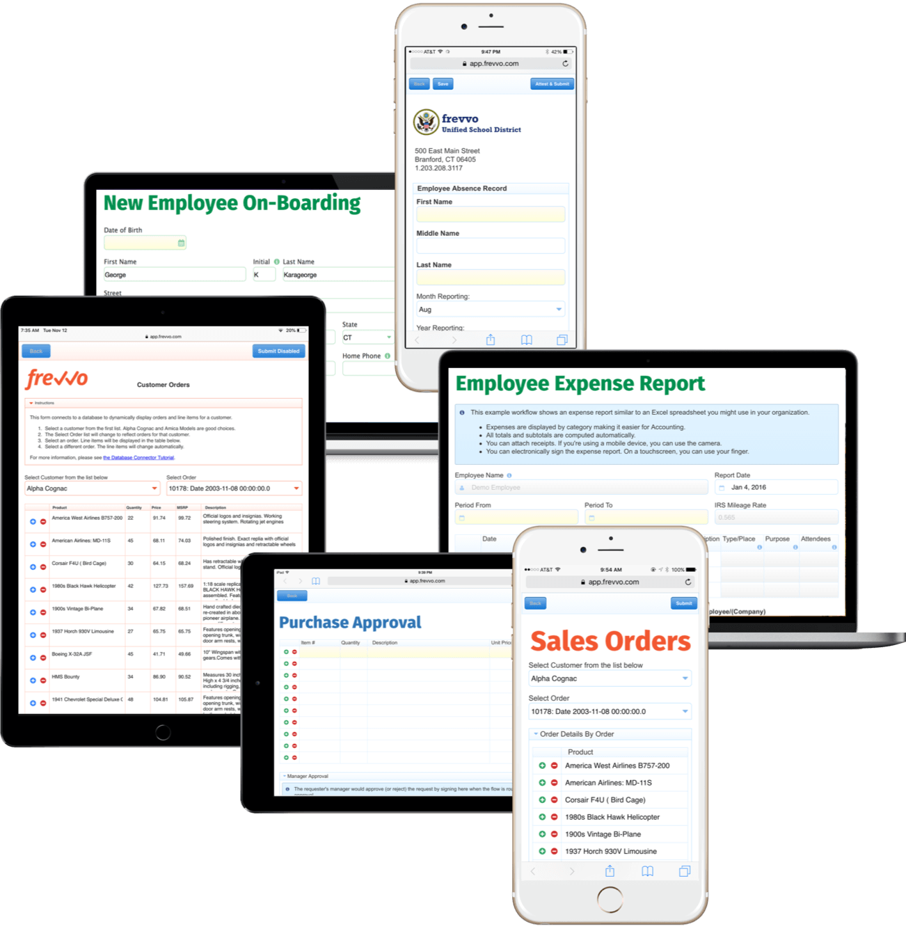 frevvo is simple and easy to use