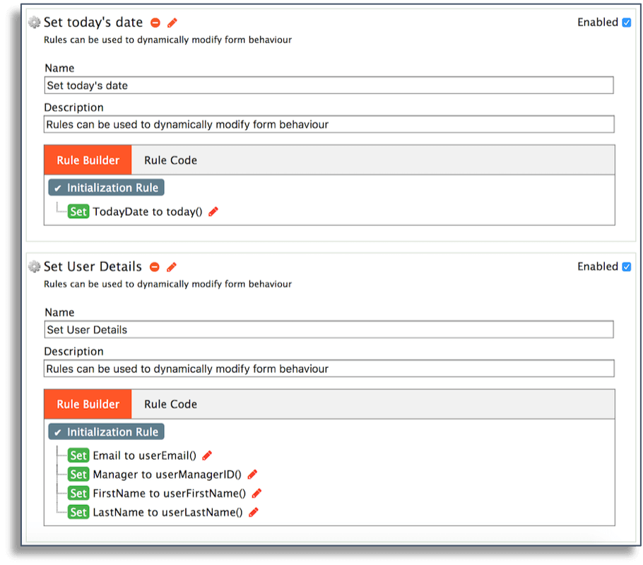 Auto-fill form controls using visual rules